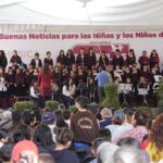 La alcaldesa Berenice Hernández Calderón inaugura en el bosque de Tláhuac “Escuelas para la vida”. 
