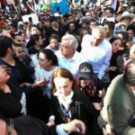 La jefa de Gobierno, Claudia Sheinbaum, se sumó a la convocatoria que hizo el presidente Andrés Manuel López Obrador de realizar una concentración en el zócalo capitalino, so pretexto del aniversario de la Expropiación Petrolera, el próximo 18 de marzo.