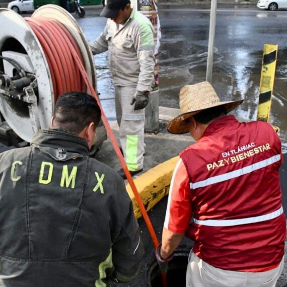 Tras fuerte lluvia en Tláhuac, alcaldesa activa 'Operativo Tláloc'