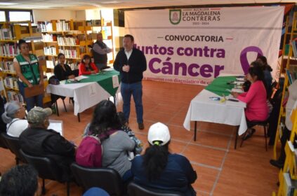 Alcaldía M. Contreras comparte avances en lucha contra el cáncer-