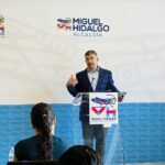 En los poco más de dos años de la administración de Mauricio Tabe en la Miguel Hidalgo, los partidos que lo abanderaron para ser alcalde, el PAN, PRI y PRD han aumentado ligeramente su fuerza, mientras que Morena y sus aliados han seguido perdiendo terreno. FOTO: X / Alcaldía MH