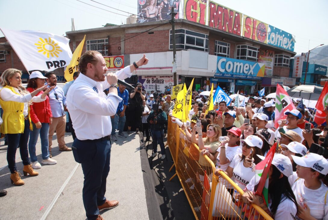 Santiago Taboada, candidato a la Jefatura de Gobierno de la alianza PAN, PRI y PRD aseveró que cuenta con resultados probados en la alcaldía Benito Juárez, que gobernó por casi seis años y ahora es la más segura del país, además de contar con los mejores espacios públicos y con la mejor calidad de vida. FOTO: Especial