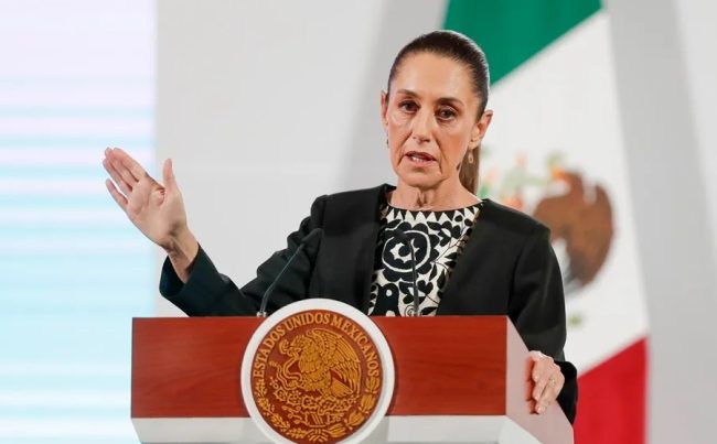 "Es esto de si se prohíbe o se busca un esquema en donde no se maltrate a los animales, y se permita mantener la crianza del toro, una actividad productiva de la que dependen muchísimas personas. Se pueden combinar ambas", dijo Sheinbaum. FOTO: Presidencia
