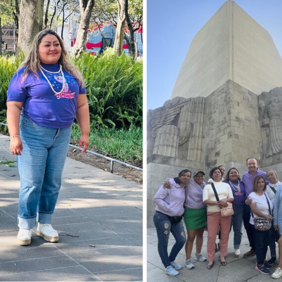 En el marco de la conmemoración del Día Internacional de la Mujer, el candidato a la Jefatura de la coalición “Va por la Ciudad de México”, Santiago Taboada Cortina, entrevistó a la emprendedora y luchadora social, Rita Cecilia Contreras Ocampo, sobre la agenda y las alternativas para solucionar la violencia contra las mujeres. FOTOS: Especial