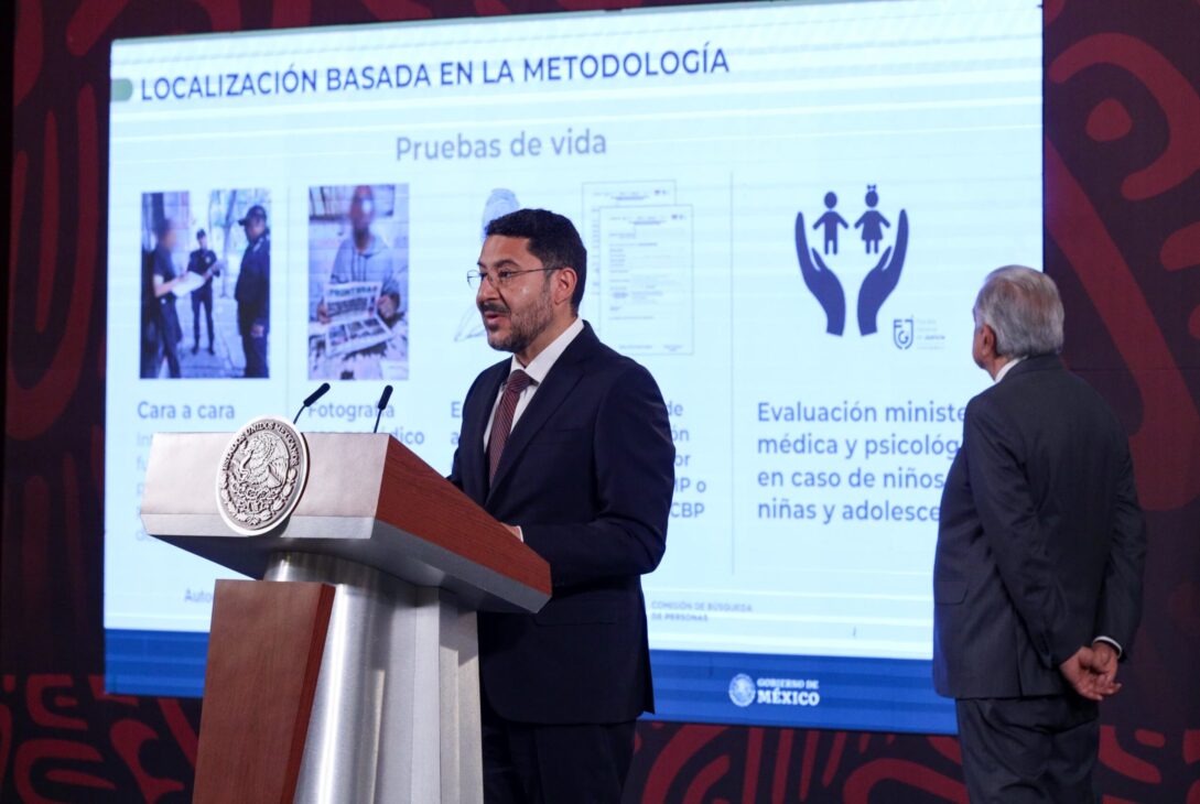 En la Ciudad de México, 44% de los desaparecidos fueron por ausencia voluntaria, afirmó Martí Batres Guadarrama, jefe de gobierno de la Ciudad de México, durante su participación en la conferencia mañanera del gobierno federal. FOTO: GCDMX