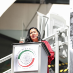 Para Ana Lilia Rivera es un honor y un deber rendir homenaje a las valientes mujeres que han abierto el camino con su valor, determinación y sacrificio, allanando el camino para las siguientes generaciones. FOTO: Senado