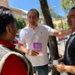 Vecinos de la zona poniente, como en Cuajimalpa, buscan conocer el plazo final de la construcción para la nueva Línea 3 del Cablebús que pasa sobre la avenida Constituyentes, la cual se ha visto colapsada en los últimos meses por las obras. FOTO: Especial