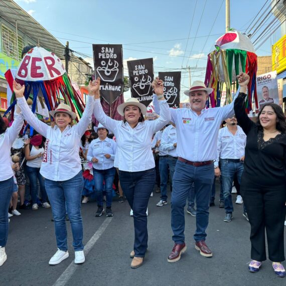 Durante el arranque de su campaña electoral, Berenice Hernández Calderón dijo que construirá el segundo piso de la llamada Cuarta Transformación de ganar en la Alcaldía Tláhuac en las elecciones del próximo 2 de junio. FOTO: CDMX Magacín