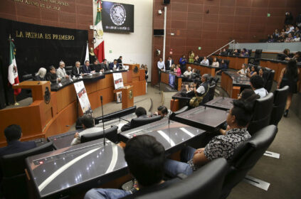 “Un verdadero robo en despoblado” fue lo que el Senado de la República en contubernio con la Cámara de Diputados aprobó la prácticamente expropiación de las cuentas “inactivas” de AFORES de los trabajadores mayores de 70 años y sin aclarar ninguna duda sobre reformas que no dicen ni siquiera en que se va a utilizar el dinero. FOTO: Especial