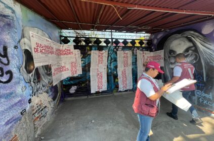 Ante las quejas vecinales, la venta de bebidas a menores de edad y por escandalizar a altas horas de la madrugada, la alcaldía Azcapotzalco ordenó la suspensión de actividades del establecimiento denominado “Mary Jane”. FOTO: Especial