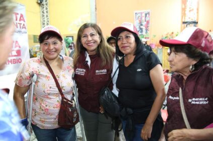 “Cuidar la salud de los habitantes de Cuautitlán es mi prioridad”, señaló la candidata de Morena a la presidencia municipal, Juanita Carrillo Luna, por lo que se comprometió a poner en marcha programas y acciones que garanticen ese derecho humano.