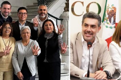 Jesús Sesma, diputado local del PVEM, escaló su afrenta, de la jefa de Gobierno, Clara Brugada, a la presidenta Claudia Sheinbaum, pues incluyó en las filas de su partido como su virtual candidata a la Alcaldía Tlalpan a la hoy ex perredista Alfa González, quien fuera edil en esa demarcación territorial, del grupo de Los Chuchos, los más odiados en Morena. FOTO: Especial