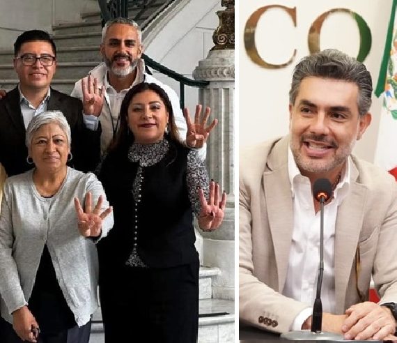 Jesús Sesma, diputado local del PVEM, escaló su afrenta, de la jefa de Gobierno, Clara Brugada, a la presidenta Claudia Sheinbaum, pues incluyó en las filas de su partido como su virtual candidata a la Alcaldía Tlalpan a la hoy ex perredista Alfa González, quien fuera edil en esa demarcación territorial, del grupo de Los Chuchos, los más odiados en Morena. FOTO: Especial