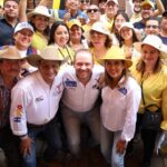 La esperanza ya cambió de manos y por eso vamos a ganar en las próximas elecciones del 2 de junio, aseguró la candidata a la alcaldía de Tlalpan, Alfa González durante su participación en la celebración del 35 aniversario del Partido de la Revolución Democrática (PRD). FOTO: Especial