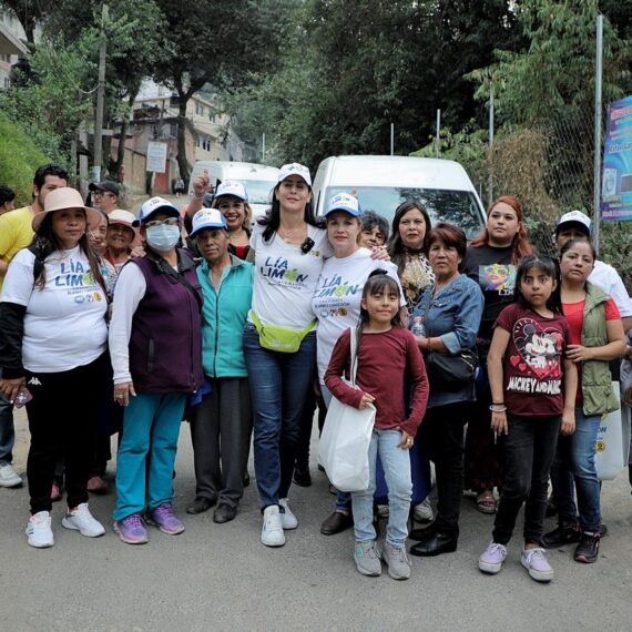 Vecinos de todas las colonias de Álvaro Obregón continúan sumando su apoyo a Lía Limón para que continúe al frente de la alcaldía por un segundo periodo. FOTO: Especial