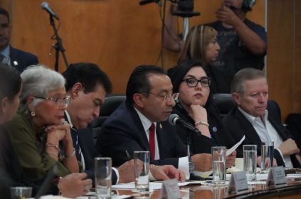 El presidente del Tribunal Superior de Justicia de la Ciudad de México (TSJCDMX), Rafael Guerra Álvarez se convirtió en un defensor oficioso de la reforma al Poder Judicial Federal que promueve la virtual presidenta electa, Claudia Sheinbaum, quien lo impulsó para llegar al cargo que ostenta desde 2019. FOTO: Archivo TSJCDMX