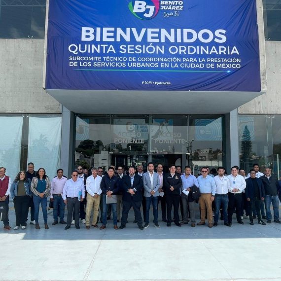La alcaldía Benito Juárez fue sede de la Quinta Sesión Ordinaria del Subcomité Técnico para la Prestación de Servicios Urbanos en la CDMX, la cual se llevó a cabo en las instalaciones del Gimnasio Olímpico Juan de la Barrera. FOTO: Especial