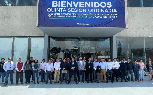 La alcaldía Benito Juárez fue sede de la Quinta Sesión Ordinaria del Subcomité Técnico para la Prestación de Servicios Urbanos en la CDMX, la cual se llevó a cabo en las instalaciones del Gimnasio Olímpico Juan de la Barrera. FOTO: Especial