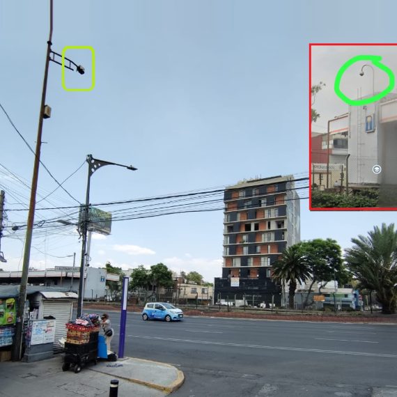 En la Fiscalía General de Justicia de la CDMX nos confirman que el Metro les hizo llegar ayer al filo de las 15:00 horas, de manera formal, dos videos –de dos cámaras– que seguramente pueden aportar elementos para la investigación del caso. FOTOS: CDMX Magacín y Google Maps