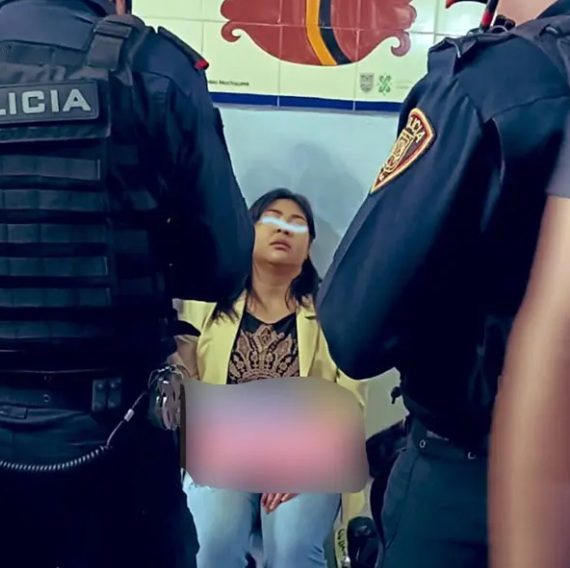 ¿La penalización de los llamados “pinchazos del Metro” servirá para acabar con esto que parece una nueva modalidad de violencia en la capital del país? FOTO: Especial