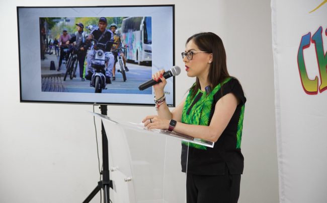 La vicecoordinadora de Morena en el Congreso de la Ciudad de México, Brenda Ruiz aseveró que la Ley de Electromovilidad que presentará la jefa de Gobierno de manera destacada va a servir para proteger a los peatones y los ciclistas.