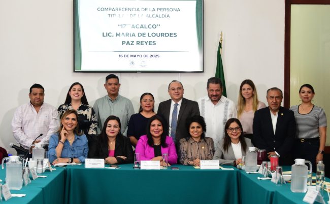 Reconoce alcaldesa Lourdes Paz que hay pendientes en Iztacalco