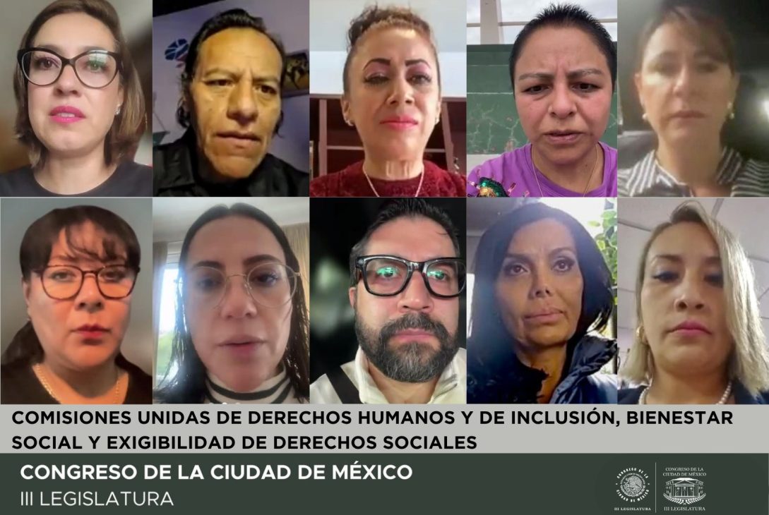 Las Comisiones Unidas de Derechos Humanos y de Inclusión, Bienestar Social y Exigibilidad de Derechos Sociales del Congreso de la Ciudad de México aprobaron la convocatoria pública para el Parlamento de las Personas con Discapacidad 2025.