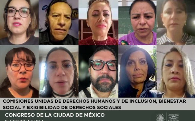 Las Comisiones Unidas de Derechos Humanos y de Inclusión, Bienestar Social y Exigibilidad de Derechos Sociales del Congreso de la Ciudad de México aprobaron la convocatoria pública para el Parlamento de las Personas con Discapacidad 2025.