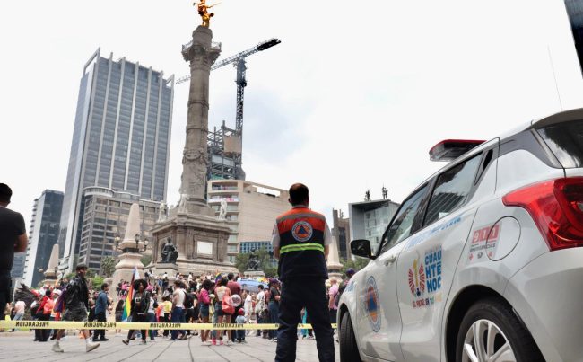 Protección Civil de Cuauhtémoc asiste marcha del orgullo LGBTTTQ+