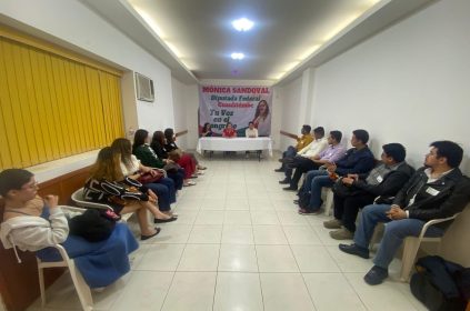 “El despojo del Comité delegacional del PRD en la Alcaldía Cuauhtémoc del cual fuimos víctimas el pasado 09 de abril del 2025, hoy tiene nombre y apellido: Mónica Sandoval, diputada federal priista”, denunció la dirigente perredista. FOTOS: Especial
