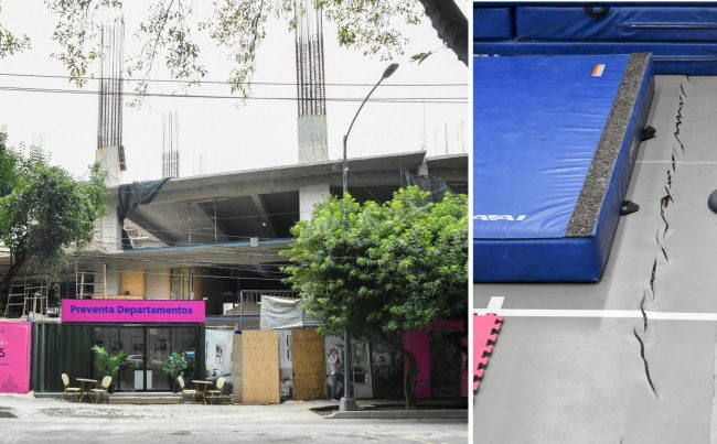Es la primera denuncia penal que la administración del alcalde Luis Mendoza hace en contra de una empresa constructora.
