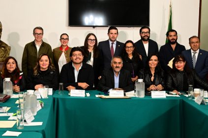 Las Comisiones Unidas de Administración y Procuración de Justicia y de Normatividad, Estudios y Prácticas Parlamentarias del Congreso local aprobaron el dictamen a la iniciativa para reformar diversas disposiciones de la Ley Orgánica del Poder Judicial de la Ciudad de México, propuesta por la jefa de gobierno Clara Marina Brugada Molina. FOTO: Especial