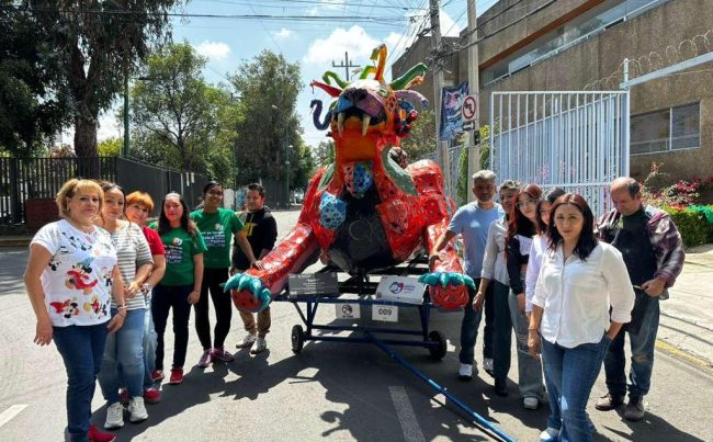 Alcaldía BJ promueve tradiciones mexicanas en desfile de alebrijes
