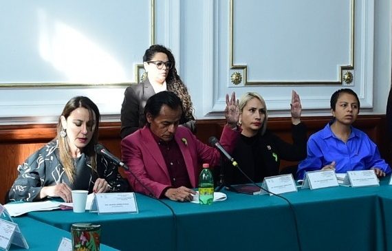 Las Comisiones Unidas de Inclusión, Bienestar Social y Exigibilidad de Derechos Sociales y de Igualdad de Género del Congreso capitalino aprobaron el acuerdo que establece el proceso para la realización de la etapa previa de la consulta sobre un Sistema Público de Cuidados de la Ciudad de México. FOTO: Especial