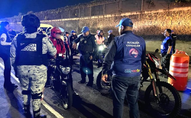 "Se mantendrán los dispositivos antichelerías, así como el retiro de vehículos en abandono y revisión de motocicletas", afirma el alcalde Giovani Gutiérrez. FOTOS: Especial