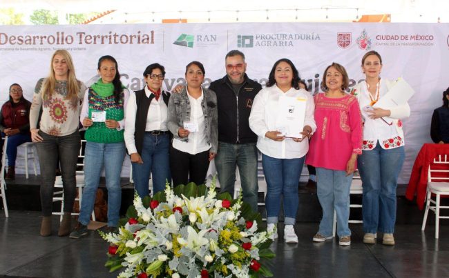Caravana para Mujeres en la Propiedad Social,