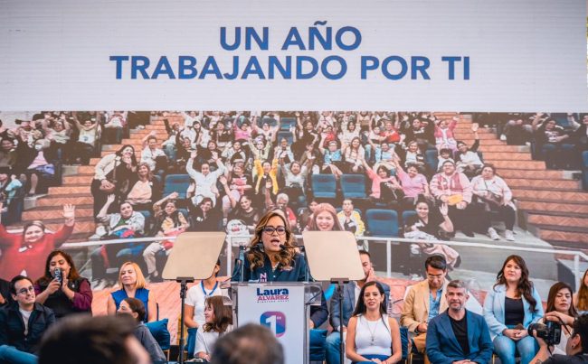 Laura Álvarez recordó logros alcanzados junto con los vecinos para que se cuente, por ejemplo, con escuelas seguras como la Escuela Mártires de Tacubaya que presenta riesgos estructurales y la autoridad educativa ha comenzado a atender. FOTOS: Especial