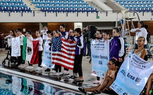 La alcaldía Benito Juárez, fue sede del II Mundial de Natación Artística Adaptada, que se llevó a cabo en la Fosa de Clavados de la Alberca Olímpica “Francisco Márquez”, uno de los recintos acuáticos más emblemáticos del país.