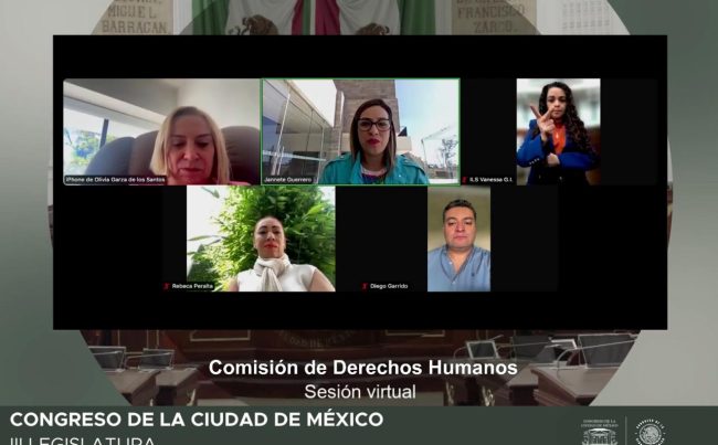 Comisión de Derechos Humanos acuerda realización de mesas de trabajo