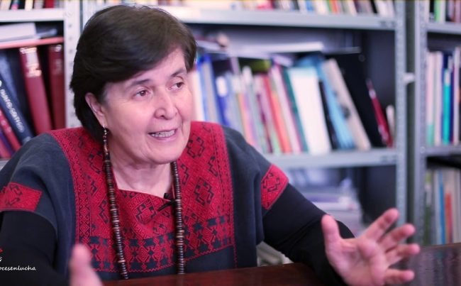 La Comisión de Derechos Humanos del Congreso CDMX circuló un anteproyecto de dictamen en el que designa a María Dolores González Saravia Calderón como presidenta de la Comisión de Derechos Humanos de la Ciudad de México, el cual será votado este lunes en sesión de ese grupo de trabajo. FOTO: Youtube "Vocesenlucha"