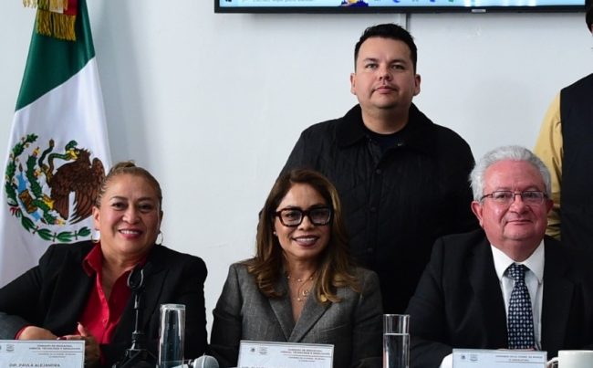 El titular de la Secretaría de Educación, Ciencia, Tecnología e Innovación de la Ciudad de México, Pablo Enrique Yanes Rizo, compareció ante las Comisiones Unidas de Educación, Ciencia, Tecnología e Innovación, de Deporte y de Juventud del Congreso local, como parte de la glosa del Primer Informe de la jefa de Gobierno, Clara Marina Brugada Molina. FOTO: Especial