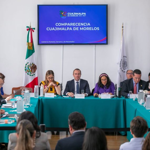 Carlos Orvañanos destacó avances en materia social: “Tarjeta Madre”, “Juventud Cuajimalpa”, “Enchúlame el Changarro”, “Alimentación de CENDIS” y “Salud para mi Familia". FOTO: Especial