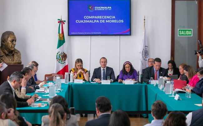 Carlos Orvañanos destacó avances en materia social: “Tarjeta Madre”, “Juventud Cuajimalpa”, “Enchúlame el Changarro”, “Alimentación de CENDIS” y “Salud para mi Familia". FOTO: Especial