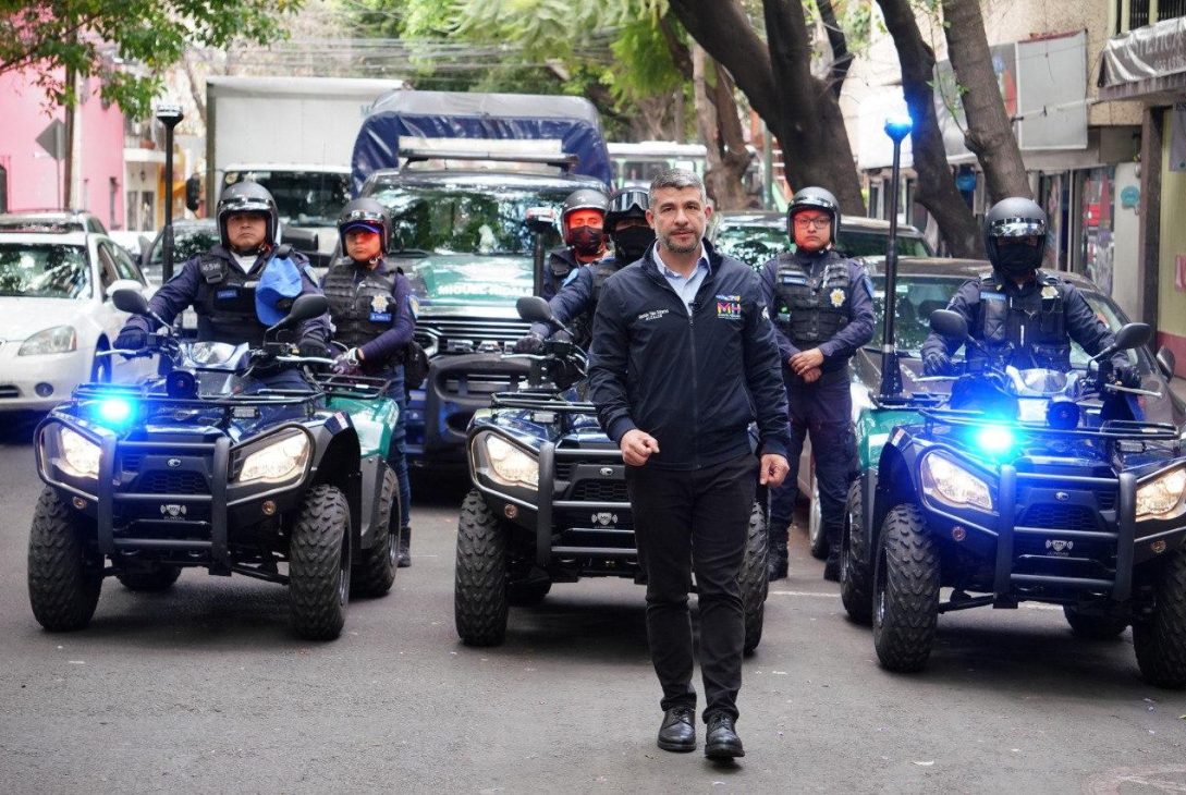 El alcalde de Miguel Hidalgo, Mauricio Tabe, del PAN, celebró los resultados de la Encuesta de Seguridad Pública Urbana (ENSU) que publicó el día de hoy el INEGI, y que coloca a la demarcación como la segunda alcaldía más segura de la Ciudad. FOTO: Especial