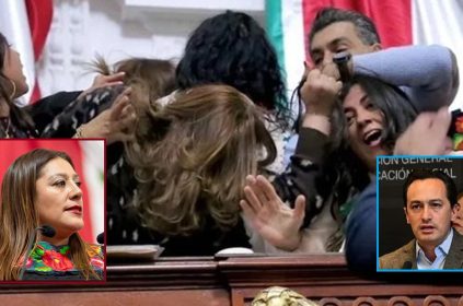 Desde el pleito a golpes en el Congreso de la Ciudad de México entre morenistas y panistas, el pasado 15 de diciembre, la coordinadora de los diputados del oficialismo, Xóchitl Bravo ha tratado de reconstruir el diálogo con su interlocutor, Andrés Atayde, coordinador del PAN. FOTOS: Especial