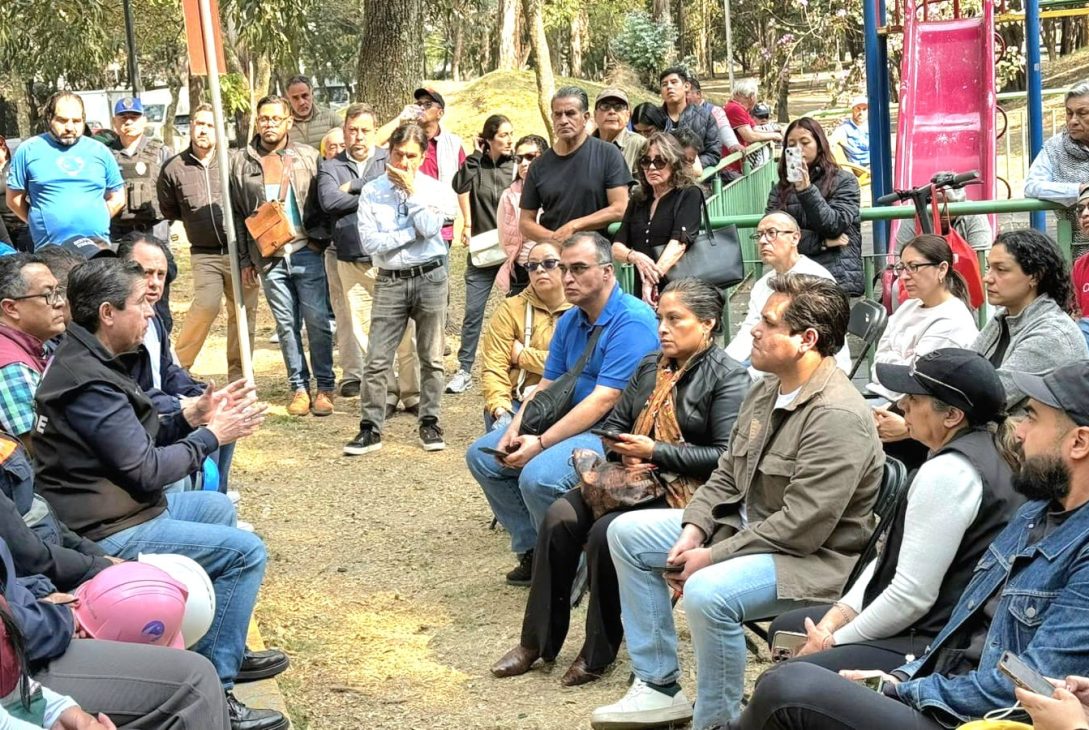 La alcaldía Coyoacán apoyará a los afectados por la explosión con el pago de una renta mensual por familia en los que se realizan los trabajos para regresar a sus viviendas: Giovani Gutiérrez. FOTO: Especial