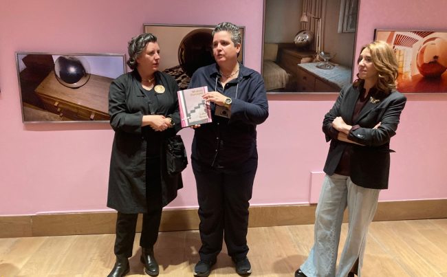 Fundación Casa de México en España presentó este jueves la exposición Adorado Barragán del dúo de artistas mexicanas Lake Verea. Se trata de una exposición de 12 fotografías de la casa estudio Luis Barragán, considerada patrimonio mundial por la UNESCO desde el año 2004. FOTOS: Especial