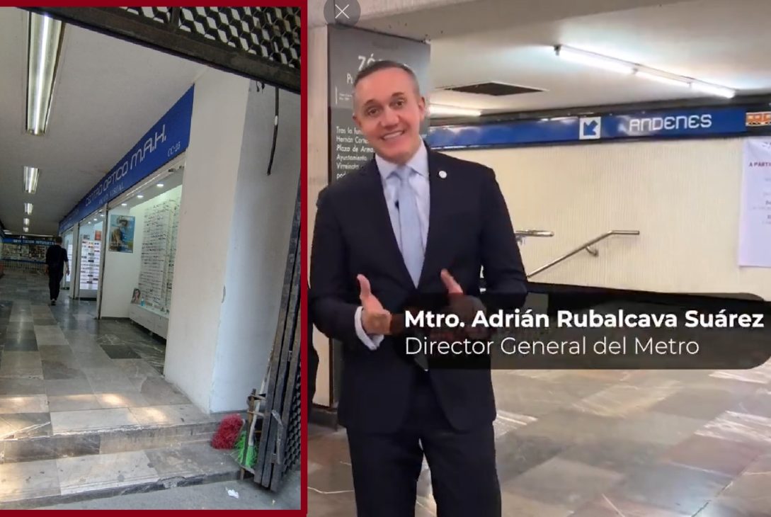 Diputados de Morena se rasgan las vestiduras ante "privatizaciones", pero tienen en su gobierno a funcionarios que se destacan por ser “privatizadores”. Es el caso del director general del Metro, Adrián Rubalcava, quien en una lógica “neoliberal”, desde que asumió el cargo ha concesionado espacios públicos que ya se habían recuperado. FOTO: Especial / X - @AdrianRubalcava