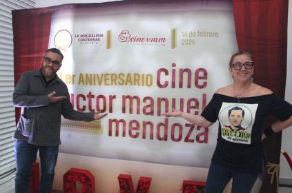 La Alcaldía La Magdalena Contreras celebró este 14 de febrero el primer aniversario de la reapertura del Cine Víctor Manuel Mendoza, mejor conocido como “El Piojito”, con una función especial de Frankenstein, dirigida por Guillermo del Toro, una de las películas más nominadas en la temporada de premios 2025–2026, incluida la 98 edición de los Premios Oscar. FOTO: Especial