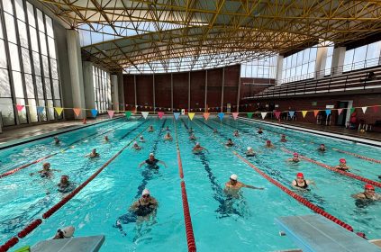 La alcaldesa Alessandra Rojo de la Vega anunció la apertura de albercas públicas en la demarcación durante Semana Santa, como una opción gratuita para familias que se quedan en la ciudad. FOTO: Especial